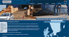Desktop Screenshot of fredericiashipping.dk